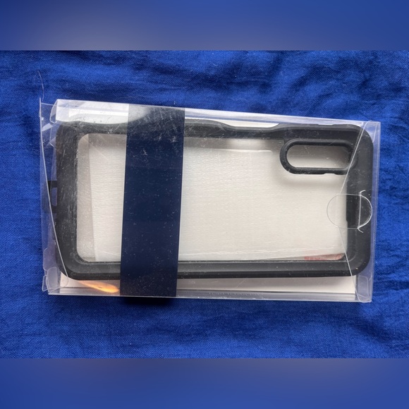 (2)A13 Samsung galaxy phone cases black & rose gold waterfall pink sequins float - Picture 10 of 11